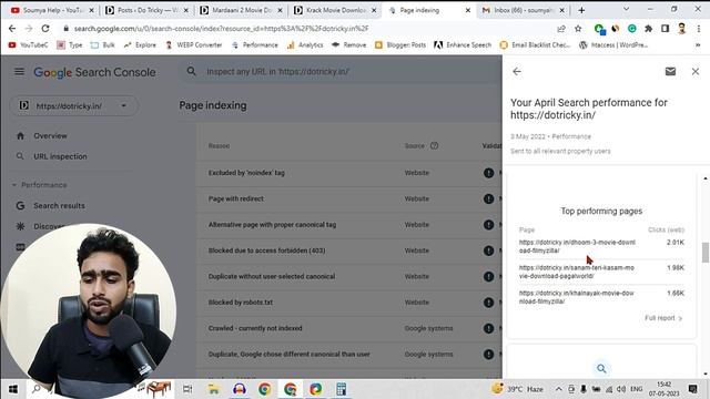 300 posts Delete करना पड़ा यह Mistake केलिए #blogging #organictraffic #googleranking смотреть онлайн
