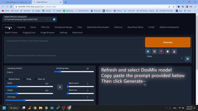Tutorial | Become AI Artist in 3 minutes !! | With Stable Diffusion + CivitAI Model | For anyone смотреть онлайн