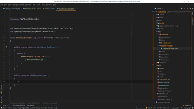 Symfony 4 Event crash course - Part 5: The Event Subscriber смотреть онлайн