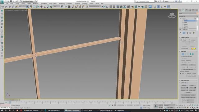 3DsMax Моделирую арочное окно смотреть онлайн