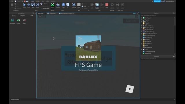 ROBLOX STUDIO | How to make a FPS Game like Arsenal [Part 1] смотреть онлайн