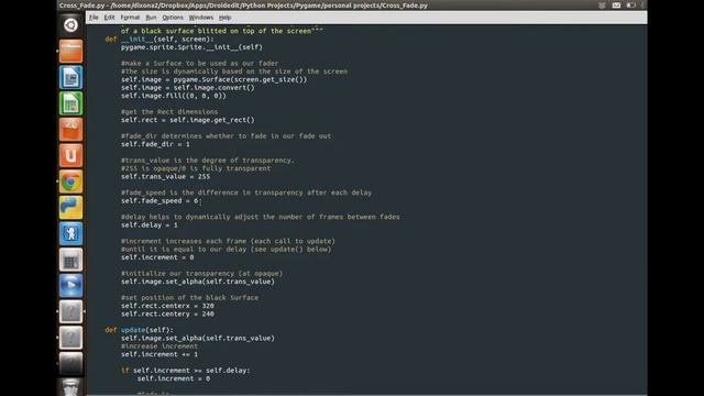 Pygame Tricks: Crossfade Part One смотреть онлайн