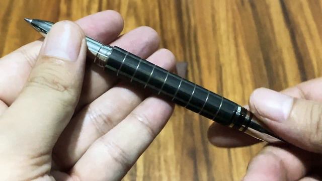 Montblanc Starwalker Platinum And Rubber Rollerball Pen