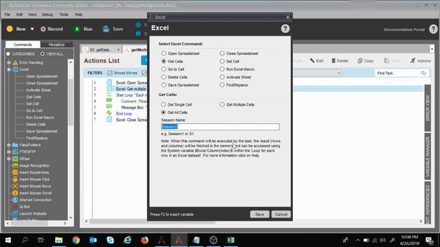 Automation Anywhere tutorial 07-How to read data from excel Part3| Excel Loop in Automation Anywher смотреть онлайн