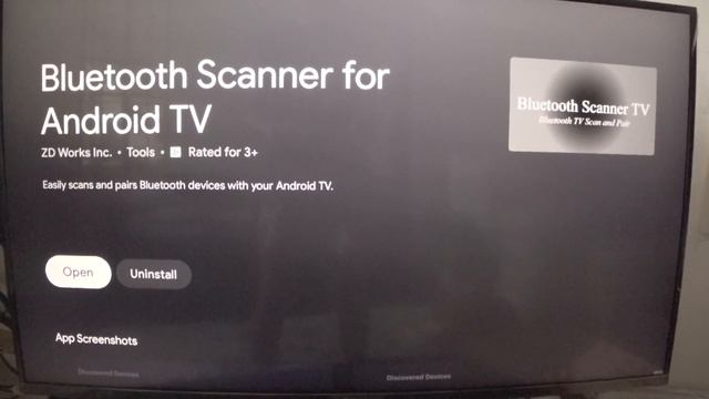 Bluetooth Scanner for Android TV смотреть онлайн