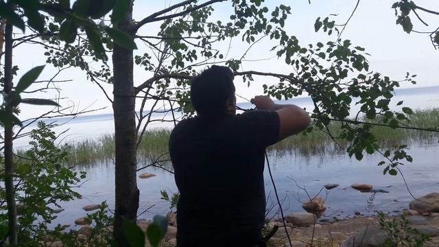 Полиспаст на основе одной веревки. На ютубе аналогов не обнаружено. смотреть онлайн
