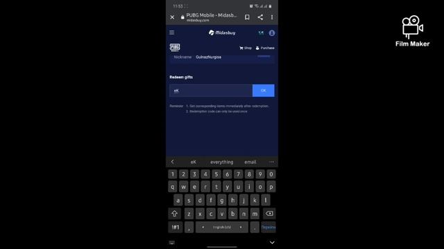 Как пополнить свой ваучер через Midasbuy PUBG Mobile смотреть онлайн