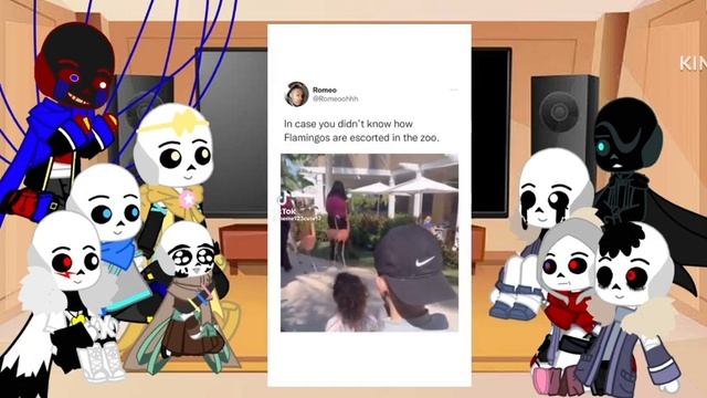 Sans aus react to random TikToks (pt 3)?? смотреть онлайн