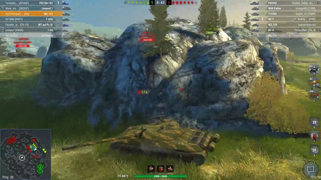 Первое впечатления WZ-113 и СРАЗУ МАСТЕР! Качать всем? WOT BLITZ смотреть онлайн