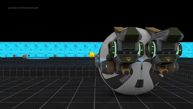 Pacman vs Robotic Laser Pacman смотреть онлайн