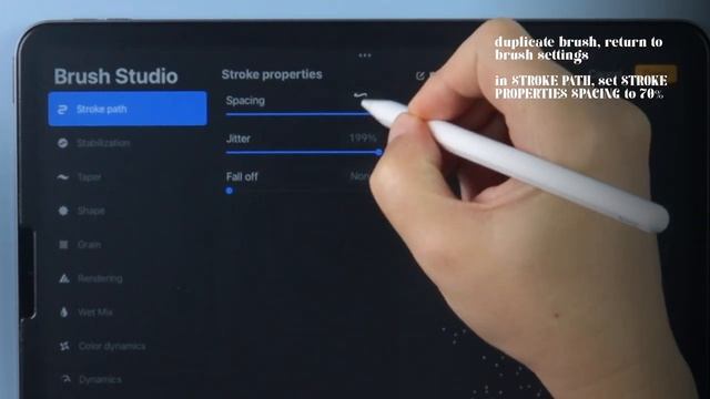 Create Stipple Brush in PROCREATE (3 Weights!) смотреть онлайн
