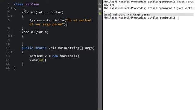 Getting started with java interview questions ( Varargs in java ) || case 1 смотреть онлайн