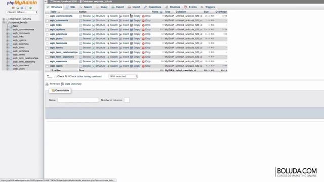 Curso de la base de datos de WordPress смотреть онлайн