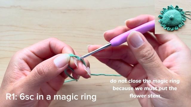 Girasol reversible a crochet ?MAGIC SUNFLOWER crochet doll- english subtitles tutorial