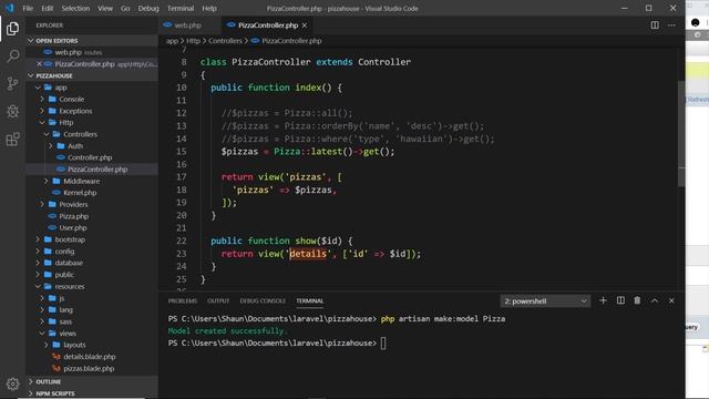 Laravel 6 Tutorial for Beginners #16 - MVC Naming Convention смотреть онлайн