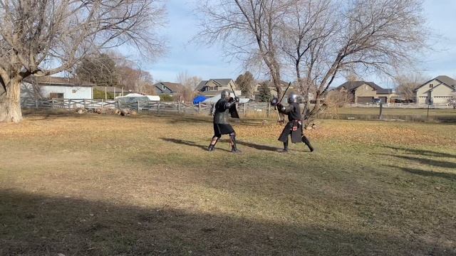 SCA heavy armor combat- Black Suns Winter Feast 2021 смотреть онлайн