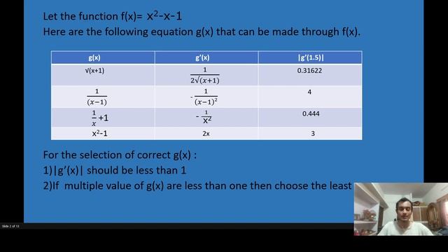 Root finding:Fixed point iteration method NAD смотреть онлайн
