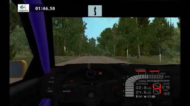 RBR Savo Stage - Ford Escort Cosworth Crash смотреть онлайн