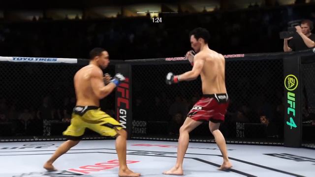 Doo-ho Choi vs. John Thomas Dodson | Fighter MMA(EA sports UFC 4) смотреть онлайн