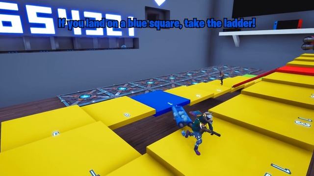 Climb and Slide: A fully functional board game in Fortnite Creative! смотреть онлайн