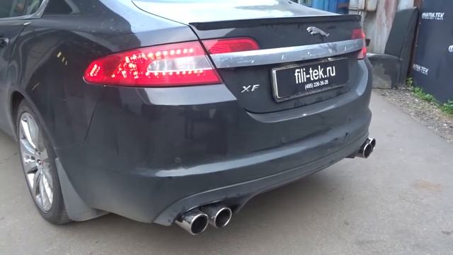 Тюнинг выхлопной системы Jaguar XF 4.2 (2008 года) смотреть онлайн