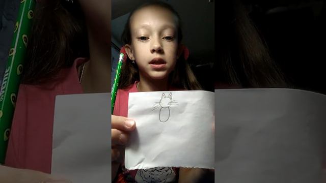 Как можно легко нарисовать котика. смотреть онлайн