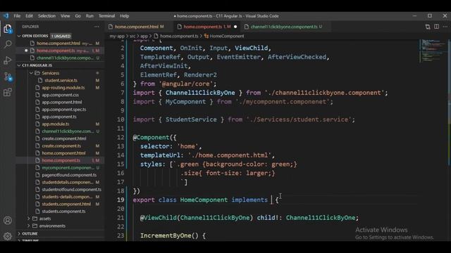 ngafterviewinit vs ngafterviewchecked lifecycle hook in angular смотреть онлайн
