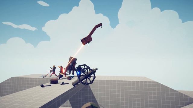 PIRATE DLC TEAM vs MEDIEVAL ADDON TEAM - Totally Accurate Battle Simulator TABS смотреть онлайн