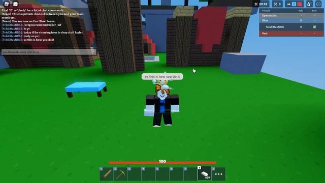 How to drop items faster in Roblox Bedwars (only on pc) смотреть онлайн
