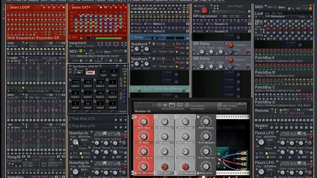 Modular Synthesizer Scope DSP Farm Sonic Core * 20200921 смотреть онлайн