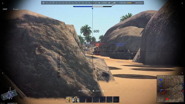 Tanks. War Thunder. Шведский танк - пулемёт (перезарядка 3,5 сек). Аркадные бои смотреть онлайн