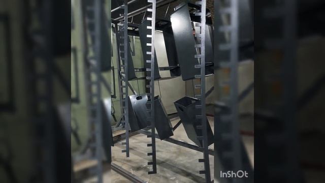 Порошковая покраска. Камера полимеризации. смотреть онлайн