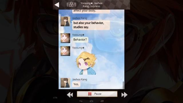 Mystic Messenger - дневные чаты 3 день (русский перевод) смотреть онлайн
