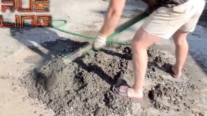 Замес бетона вручную 3 способа