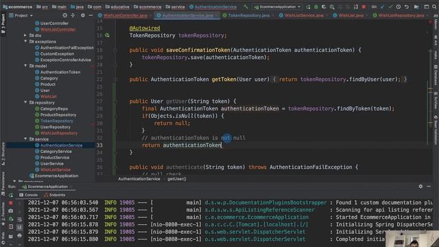E-commerce App using Java, Spring Boot and Vue || Wishlist Backend смотреть онлайн