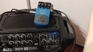 Behringer TM300 Tube Amp Pedal 'Clean' tone ?
