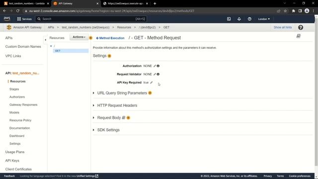 API Gateway & Lambda - how to use API_KEY | security смотреть онлайн