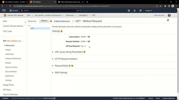 API Gateway & Lambda - how to use API_KEY | security