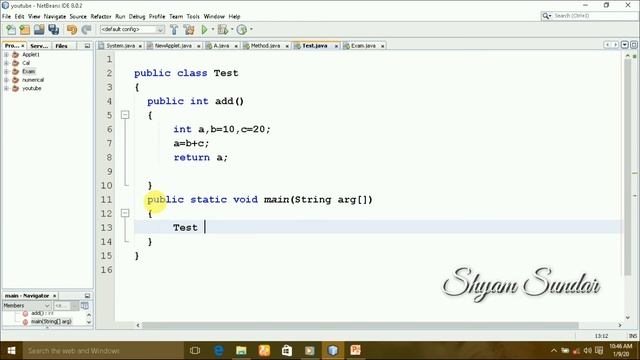 Function with return type and no parameter in java programming || part 4 смотреть онлайн
