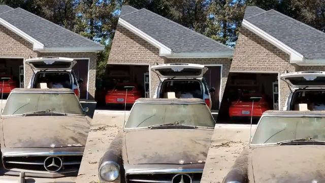 BARN FIND 1969 MERCEDES BENZ 280 SL смотреть онлайн