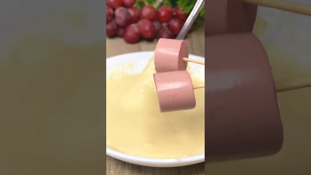 Рецепт сосисок в тесте за 2 минуты | #рецепты #shorts #shortvideo #готовимдома #какприготовить смотреть онлайн