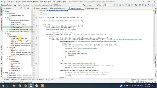 Native Templates Ad - Replacing Deprecated API - Google SDK 19.7.0 (AdMob - Android Studio - 2021) смотреть онлайн