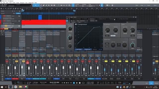 Studio One 5. Урок 11. Компрессор смотреть онлайн