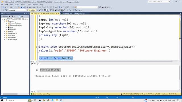 3 # SQL Commands- PART 1 смотреть онлайн