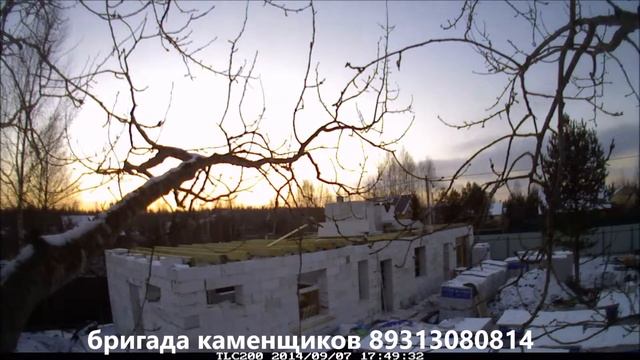 гараж из газобетона