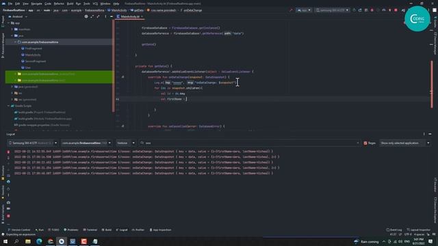 Android Kotlin Firebase: Get Child of Value from Data Snapshot Firebase Realtime Database (Part 2) смотреть онлайн