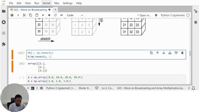 023 - BROADCASTING WITH NUMPY IN PYTHON смотреть онлайн