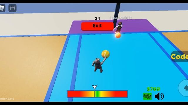 Забиваю КРУТЫЕ МЯЧИ в симуляторе БАСКЕТБОЛА в Роблоксе Dunking Simulator Roblox | Часть 1