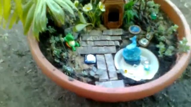 Мини садик в цветочном горшке смотреть онлайн