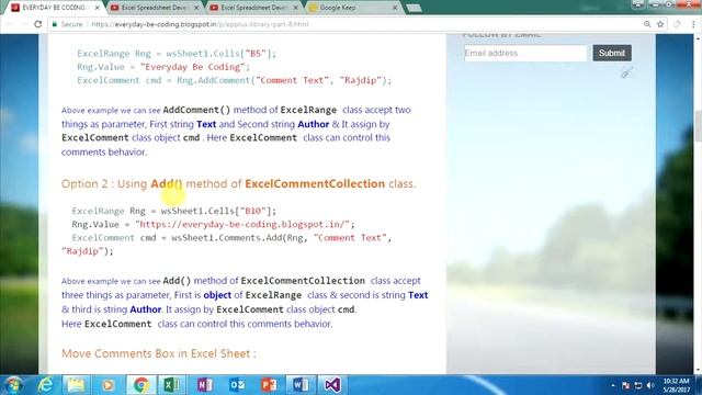 How to Create, Move, Show, Hide & Remove Comment in Excel Cell using EPPlus (C#) [English] - PART 8 смотреть онлайн